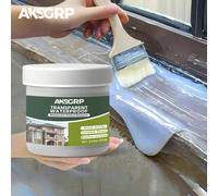1 pièce pièce 100g Scellant transparent nano imperméable pour tous les scénarios, répare les fuites sans casser les carreaux, convient pour les murs extérieurs, les salles de bain, les fissures de sol