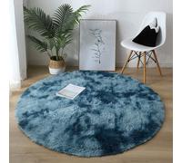 1 pièce pièce Tapis rond à poils longs super doux et moelleux, antidérapant, lavable, mignon et beau, convient pour le salon, la chambre, la décoration de la maison, la décoration de la pièce, tapis d