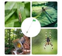 1 pièce Piège à insectes portatif - Outil de capture d'insectes - Attrapeur d'araignées, de cafards et de nuisibles pour la maison, le salon, l'extérieur et la terrasse - Manuel, sans pile nécessaire