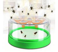 1 pièce Piège à mouches des fruits réutilisable, outil de capture de moustiques et d'insectes, convient pour le contrôle des nuisibles à l'intérieur et à l'extérieur 1 pièceABS