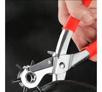 1 pièce Pince perforatrice , outil de perçage de trous pour ceinture de machine à coudre rotative Rouge 1 pièce,1 canne à pêche rouge,Un poinçon avec un trou (avec une tige de ponçage)Acier inoxydable