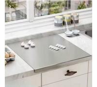 1 pièce Planche à découper de luxe en acier inoxydable, durable et résistante aux moisissures, outil de cuisine pour les cuisiniers à domicile et les passionnés de cuisine, pour couper la viande, le f