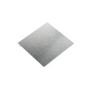 1 Pièce Plaque de Fer Galvanisée Tôle Métallique Blanche | haute dureté, épaisseur de 1 mm à 3 mm, pour Échangeur de Chaleur(300x300x2mm)