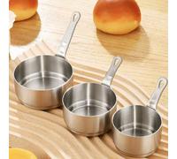 1 pièce Plat à vinaigre et sauce soja en acier inoxydable 304, assiette à steak, tasse à sauce, salière, plat à ketchup pour frites. Pour la cuisine occidentale et les fruits de mer L,M,SAcier inoxyda