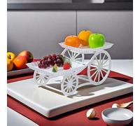 1 pièce Plateau de fruits secs/en-cas, présentoir à desserts pour fête d'anniversaire, bol à bonbons pour table basse de salon, cadeau de Noël pour la cuisine Taille UniquePolypropylène