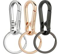 1 pièce Porte-clés en métal, porte-clés, anneau porte-clés, pince, support organisateur pour clés de maison et de voiture. Accessoires de voiture, breloques de sac, cadeaux mignons gothiques Y2K pour 