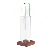 1 Pièce Porte-encens, Y Compris Porte-bâtonnet Avec Cendrier En Verre Détachable, Technologie Anti-mouche Pour La Décoration De La Maison, Le Yoga, Le Spa, Un Brûleur D'encens Unique Taille UniqueVerr