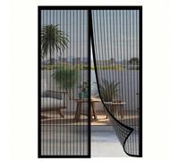 1 pièce Porte moustiquaire magnétique, anti-moustique efficace et respirante, avec maille souple facile à nettoyer, maille renforcée, sans danger pour les animaux de compagnie, convient pour porte d'e