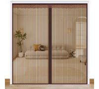 1 pièce Porte moustiquaire magnétique avec maille trempée renforcée pour animaux de compagnie - Options multiples de taille, porte moustiquaire en maille auto-fermante pour la chambre à coucher, la co