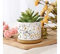 1 pièce Pot de plante succulente personnalisé, décoration de jardin personnalisée, cadeau de Thanksgiving, décoration de la maison, belle décoration de chambre, joli vase, essentiel pour la maison, la