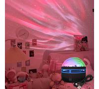 1 pièce Projecteur galaxie, Veilleuse étoilée, Alimenté par USB, Rotation automatique, Thème fantaisie, Décoration de chambre, Convient pour Noël, Camping, Mariage, Halloween, Éclairage de bureau Tail