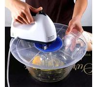 1 pièce Protège-éclaboussures de cuisson en silicone, s'adapte aux bols de mélange, outil anti-éclaboussures de cuisine, convient pour les œufs, les pâtes et les sauces, couvercle de bol de mélange, p