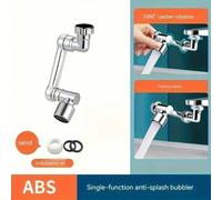 1 pièce Rallonge de robinet rotative universelle 1080° avec tête de pulvérisation à double mode, bras mécanique d'extension de robinet pour cuisine et salle de bain, outil anti-éclaboussures pour robi