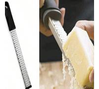 1 pièce Râpe à fromage en acier inoxydable, Trancheur, Zesteur de citron, Hachoir à chocolat, Éplucheur de fruits, Rabot, Coupe-légumes, Ustensiles de cuisine Taille UniqueAcier inoxydable