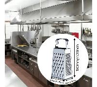 1 pièce Râpe multifonctionnelle en acier inoxydable. Râpe facilement les carottes, concombres, pommes de terre, ail, etc. Éplucheur de légumes et de fruits en acier inoxydable. Outil d'affûtage en aci
