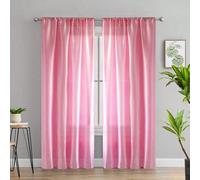 1 pièce Rideau transparent contemporain de couleur unie et simple, rideau de partition semi-transparent et léger, convenant à la décoration de la chambre, du salon, du balcon et de la fenêtre à battan