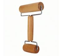 1 pièce Rouleau à pâtisserie en bois de hêtre - Rouleau à pâtisserie double face, convient pour la cuisson, la pâte anti-adhésive, peut être utilisé pour le pain, les biscuits, la pizza, les pâtisseri