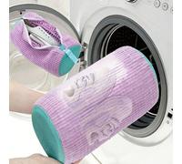 1 pièce Sac à chaussures pour machine à laver pour tous les types de chaussures - Organisateur de lessive doublé thermique qui protège les baskets, les chaussures de sport, les chaussures décontractée