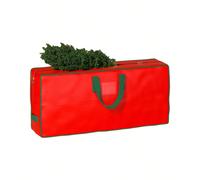1 pièce Sac de rangement pour sapin de Noël, capable de ranger des sapins de Noël démontables jusqu'à 7,5 pieds/9 pieds de long, équipé de poignées renforcées durables et de fermetures éclair doubles.