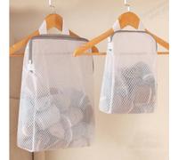 1 pièce Sac de rangement suspendu pour chaussettes, organisateur de sous-vêtements pour armoire, poche en filet à accrocher au mur pour la chambre 1 pièce-L,1 pièce-M,2 pièces-M+L,2PCS-L,2 pièces-M,1P