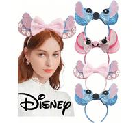 1 pièce Serre-tête brillant thème anime dessin animé, accessoire de cheveux de salle de bain, pince à cheveux, décoration de chambre, décoration de parc d'attractions, serre-tête, accessoire de cheveu