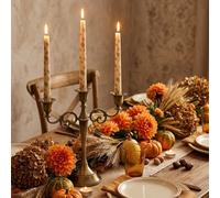 1 pièce/set Bougeoir style bohème en alliage de zinc 5 têtes/3 têtes, convient pour la vie à la maison, le mariage, la décoration de la maison, la fête, le cadeau, le restaurant, la décoration de la c