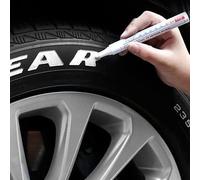 1 pièce Stylo-feutre waterproof Pour Pneu Retouche Peinture Taille UniqueAcier inoxydable