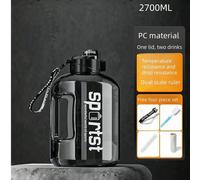 1 pièce Super grande capacité Bouteille d'eau, Seau Tonton viral, Bouteille d'eau de sport, Cruche à eau, Fitness pour hommes et femmes, Étudiants, Bouteille d'eau portable, Tasse à eau en plastique,