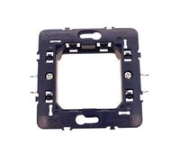 1 pièce support cadre compatible avec Bticino Living International et Living Light, 2 modules pour boîte 502, série MBL, couleur bleue