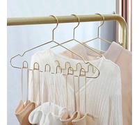 1 pièce support de brassière en acier inoxydable, organisateur de cravates et cintre à vêtements ondulé, étagère à plusieurs niveaux pour dortoir et maison Taille UniqueAcier inoxydable