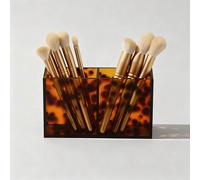 1 pièce Support de diffuseur de parfum en acrylique à imprimé léopard écaille de tortue, convient pour les diffuseurs à bâtonnets et les bouteilles d'huiles essentielles, élégant support décoratif de 