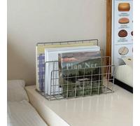 1 pièce Support de livre de style nordique et rétro pour le stockage et la lecture sur le bureau, pour la rentrée scolaire Taille UniqueAcier inoxydable