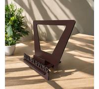 1 pièce Support en bois rétro 3D pour disque vinyle, Étagère en bois pour disques, Cadeau créatif, Accessoire pour platine vinyle, Étagère d'exposition pour albums et disques Taille Uniquebois