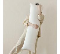 1 pièce, Taie d'oreiller de corps long en 100% polyester blanc crémeux à motif de nid d'abeille, sans insert d'oreiller, style simple. Housse de coussin décoratif moderne pour canapé, ferme, texture 3