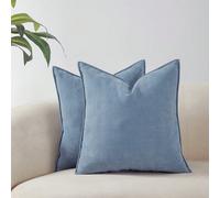 1 pièce Taie d'oreiller de ferme en chenille unie 40*40,45*45,60*60,50*50,55*55Lettres,UnicolorePolyester
