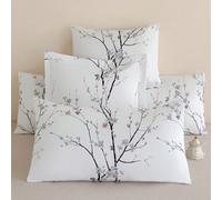1 pièce Taie d'oreiller en microfibre douce - Taie d'oreiller à motif floral, taie d'oreiller respirante et hypoallergénique, taille surdimensionnée pour grand lit, oreiller de corps, oreiller europée