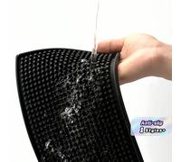 1 pièce Tapis de bar en silicone résistant à la chaleur et antidérapant, pour barmen, bars à café, cuisines et maison. Utilisé comme tapis d'égouttage pour verrerie, accessoires de bar maison, ustensi
