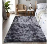 1 pièce Tapis de couloir doux, convient pour la chambre, moelleux, léger, à poils longs, shaggy, convient pour la chambre des filles, décoration de couloir de la maison 100*200,80*120,80*160Tie dyePol