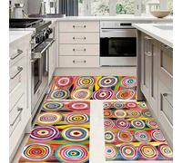 1 pièce, tapis polyester antidérapant avec motif floral bohème, convient pour la cuisine, le salon, l'entrée, la décoration de la maison 40*120,50*160,50*80,40*60,50*80+50*160,40*60+40*120,60*180Polye