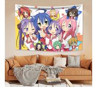 1 pièce Tapisserie Anime Mignonne - Matériau 100% Polyester, Tapisserie dessin animé Colorée et Vibrante, Convient pour la Chambre, le Dortoir, la Maison et la Décoration de Bureau, Fond de Fête, Déco