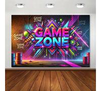 1 pièce Tapisserie murale en polyester tricoté pour zone de jeux, décoration murale polyvalente pour fête, photomaton, salon - réutilisable, sans électricité, toile de fond pour photomaton | Décoratio