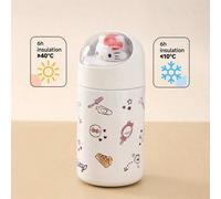 1 pièce Tasse isotherme poupée Hello chat 280 ml/9,47 oz, bon contact, rétention de chaleur et portable, convient pour les voyages, le travail et l'école Taille UniqueAcier inoxydable