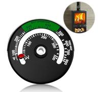 1 Pièce Thermomètre Magnétique pour Poêle à Bois, Indicateur de Température pour Tuyau de Cheminée, Précision et Contrôle Optimaux, Installation Facile