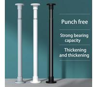 1 pièce Tige rétractable multifonction, avec ressort intégré, robuste, convient pour la tringle de rideau de douche, le séchoir, la tringle à rideaux, la tringle pour stores romains, la tringle de sup