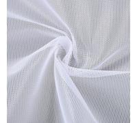 1 pièce Tissu en maille de polyester, tissu de moustiquaire de tente d'extérieur, tissu de rideau de porte tamis, tissu de filet de fenêtre, matériau d'accessoire de sac 155*200,155*100,155*300,155*50