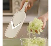 1 pièce Trancheur de chou manuel - Hachoir et râpe de légumes multifonction, pour râper le chou, les légumes verts et les salades, outil de tranchage de cuisine, trancheur et râpe de légumes, pour les
