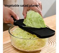 1 pièce Trancheuse à salade de légumes, Râpe, Trancheuse multifonction Taille Unique,Râpe blanche,Râpe verte,Râpe blanche + protège-main,Râpe verte + protège-mainAcier inoxydable