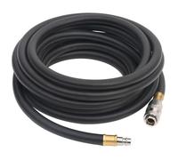 （1 pièce） Tuyau d'air hybride noir 0,6"" 2 m caoutchouc et PVC,0.61 kg - Tuyaux pneumatique hfw780085