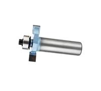 1 Pièce Type T Carbure Menuiserie Fraise de Routeur Feuillure Rainurage | Qualité industrielle, roulement, pour Contreplaqué(12.7mmx9.52mm)