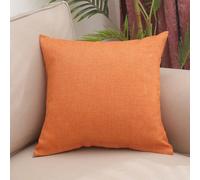 1 pièce unicolore Housse de coussin sans simple en lin Taie d'oreiller pour domicile 40*40,45*45,50*50,55*55UnicoloreLin
